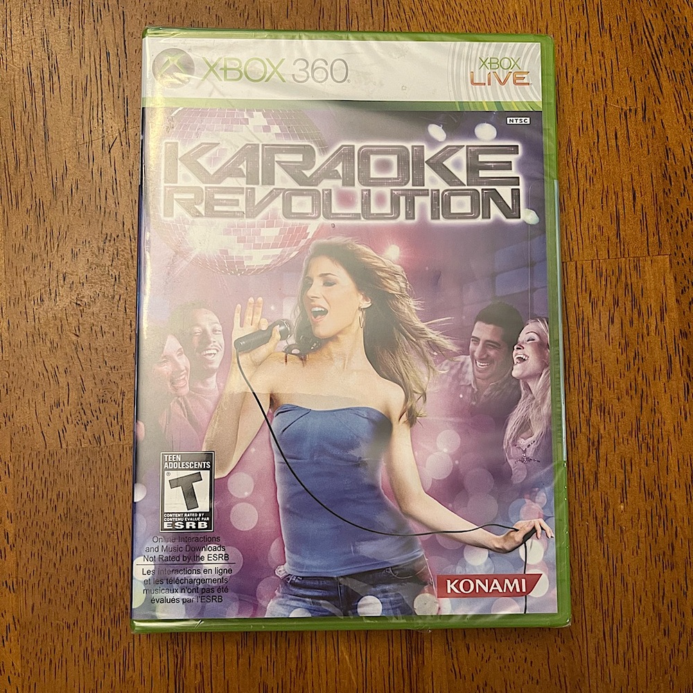 SEALED Xbox 360 Karaoke Revolution Video Game